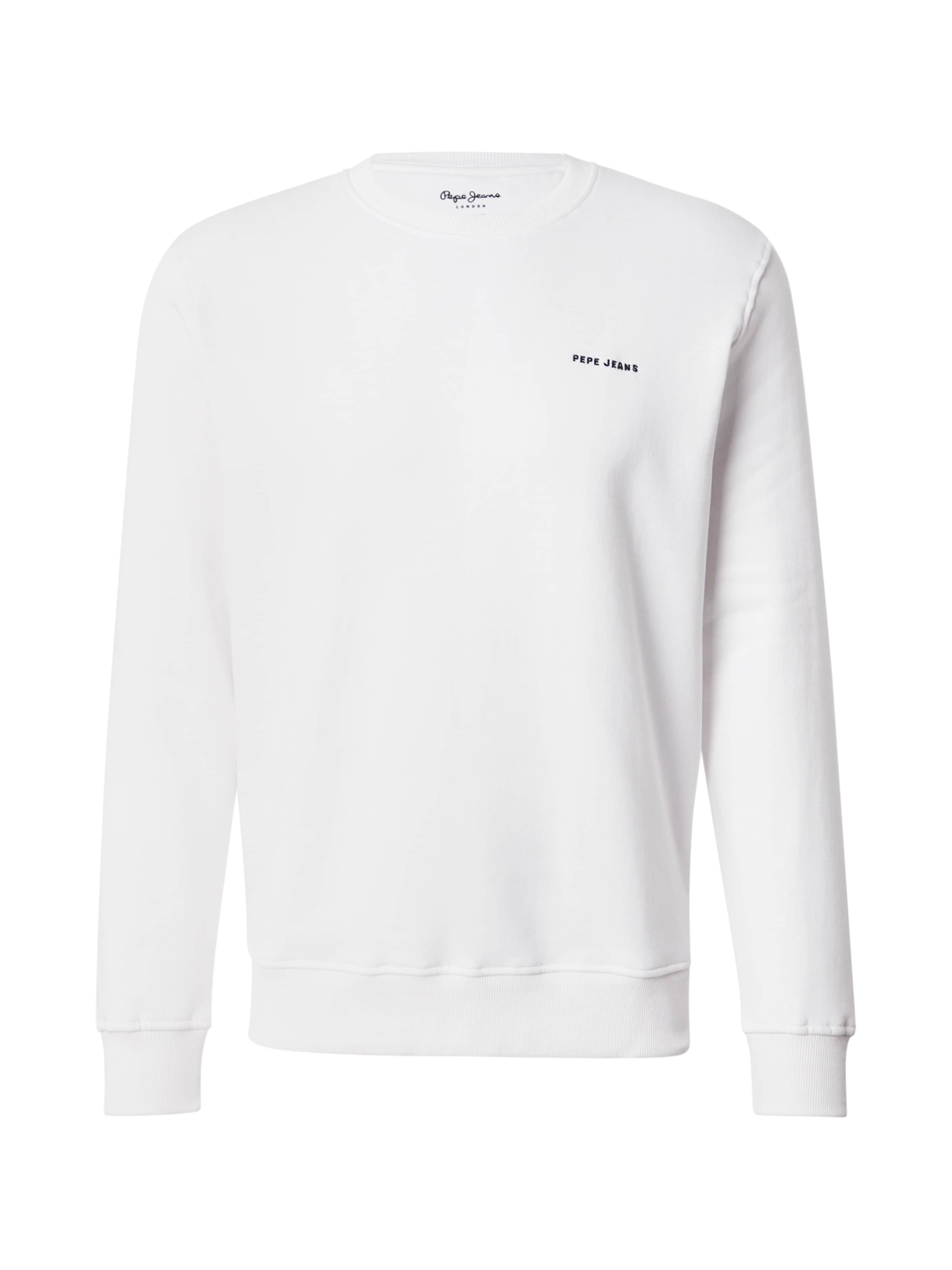 Pepe Jeans Sweatshirt in White: front