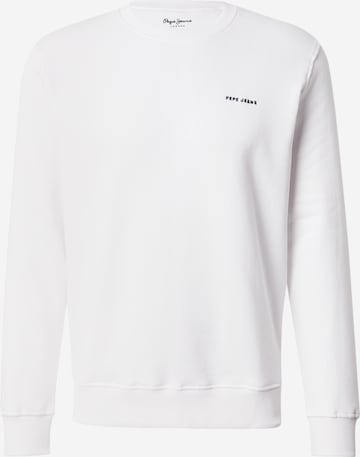Pepe Jeans - Sudadera en blanco: frente