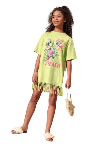 Lipsy Jurk in Groen: voorkant