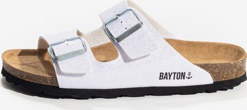 Mule 'Tracy' Bayton en blanc : devant