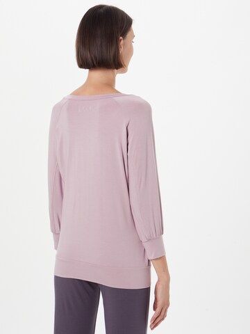 CURARE Yogawear Λειτουργικό μπλουζάκι 'Flow' σε ροζ