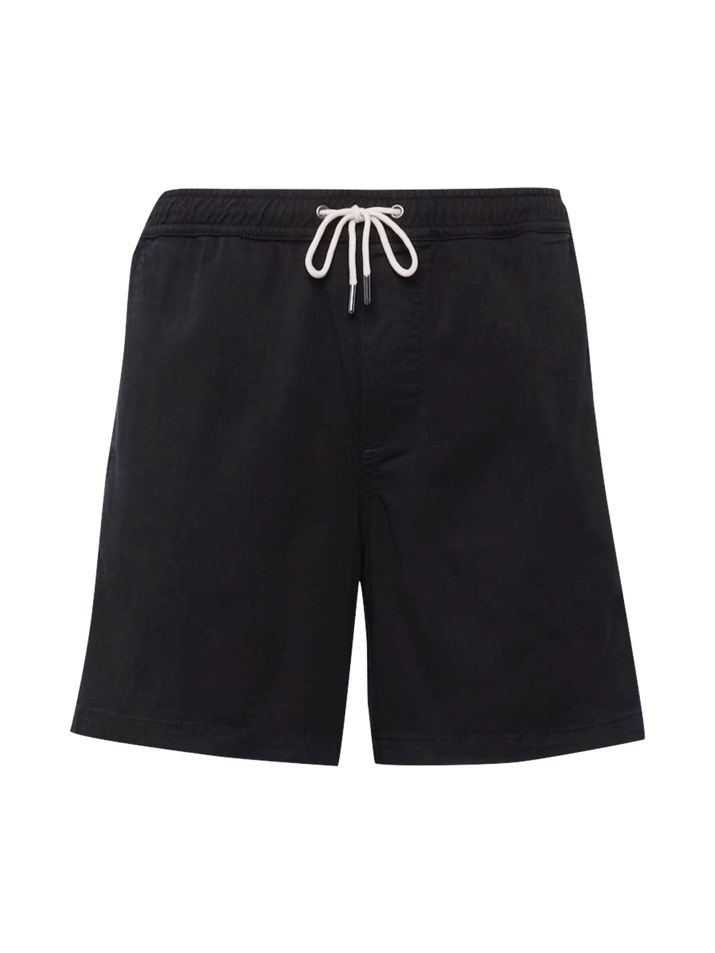 NN07 Regular Pants 'Gregor' in Black: front