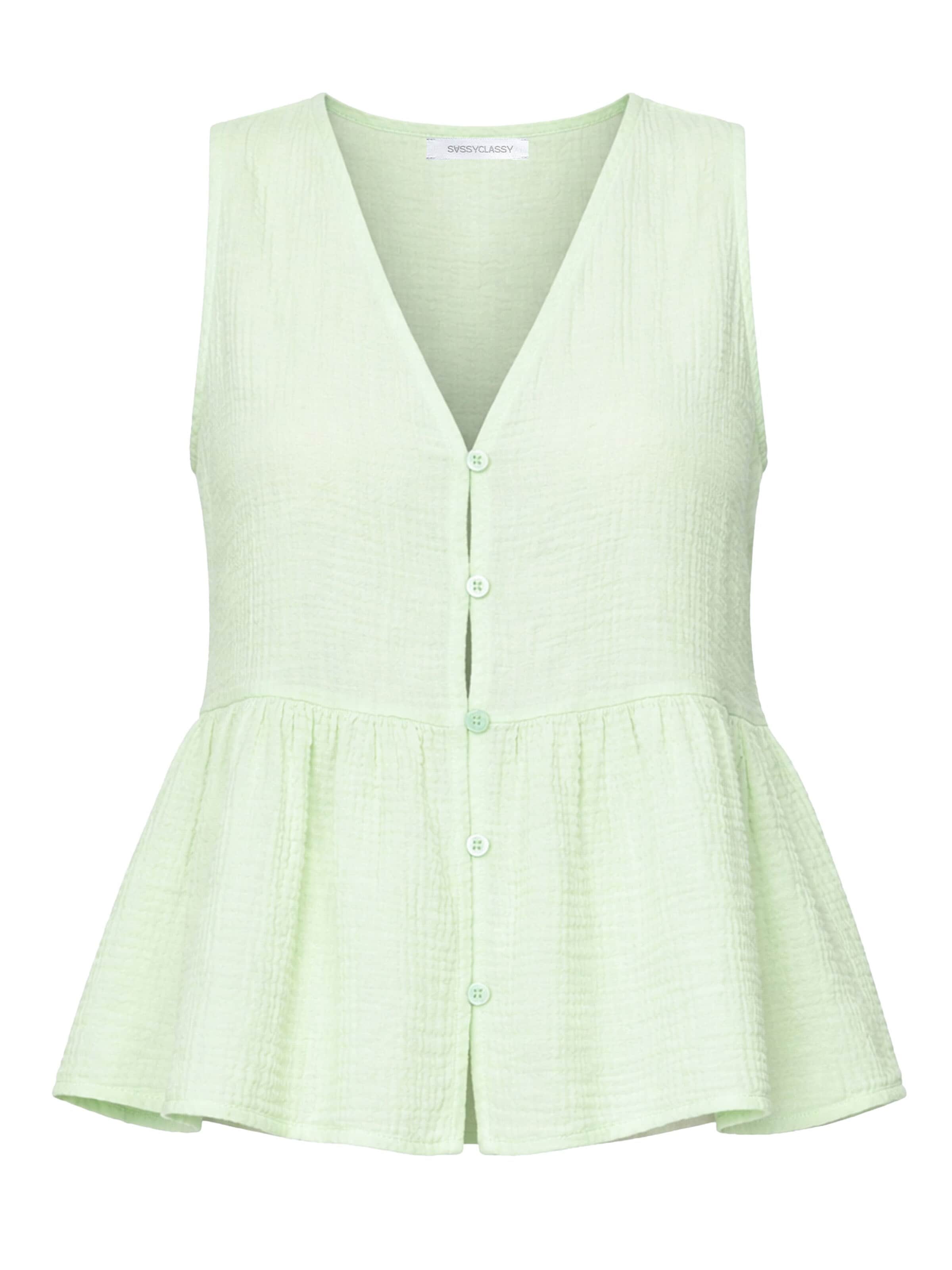 Top di SASSYCLASSY in verde: frontale