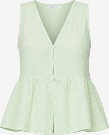 Top di SASSYCLASSY in verde: frontale