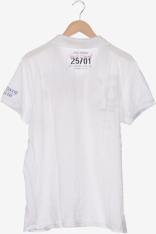CAMP DAVID Shirt in XL in White