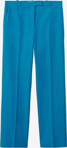 MANGO Regular Pantalon 'Adela' in Blauw: voorkant