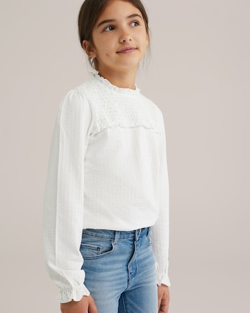 WE Fashion Shirt in White: front