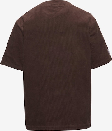 Karl Kani Comfort fit Button Up Shirt in Brown