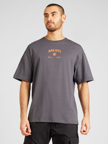 JACK & JONES Shirt 'CAPPA' in Grey: front