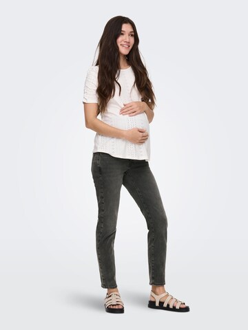 Only Maternity Skinny Jeans 'Emily' in Grey