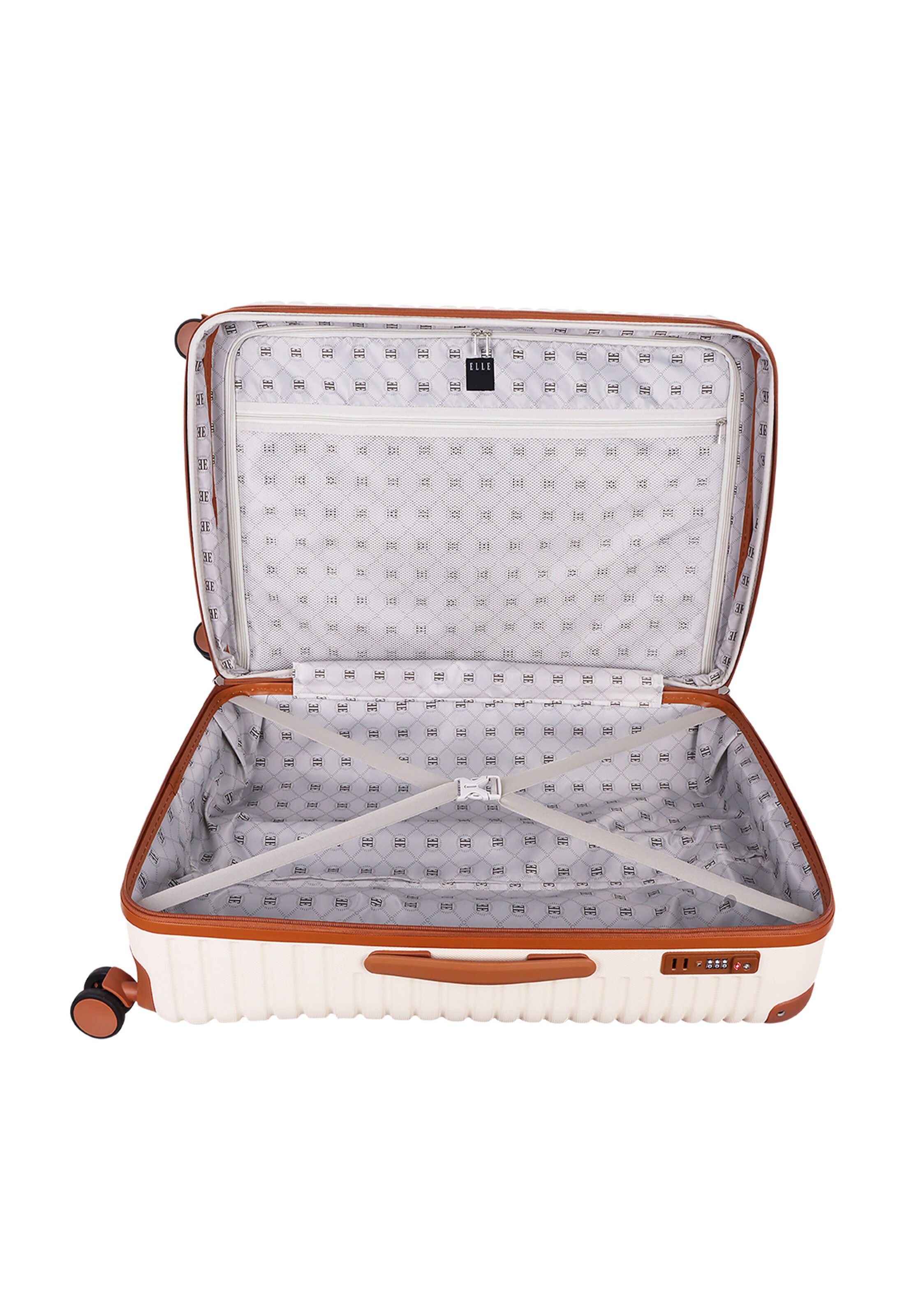 ELLE Suitcase in Beige