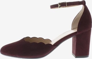 XAVER LUIS Schuhmanufaktur Pumps 'VIOLA' in Red: front