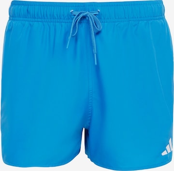 ADIDAS SPORTSWEAR - Bañador deportivo '3-Stripes Swim Shorts' en azul: frente