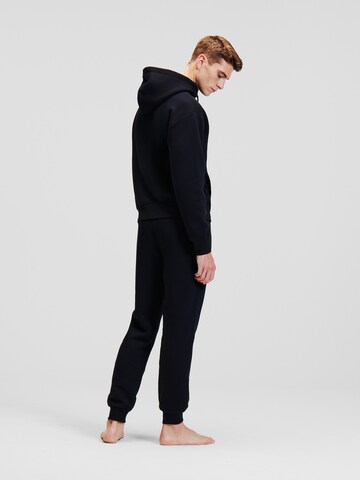 Karl Lagerfeld Tapered Broek in Zwart