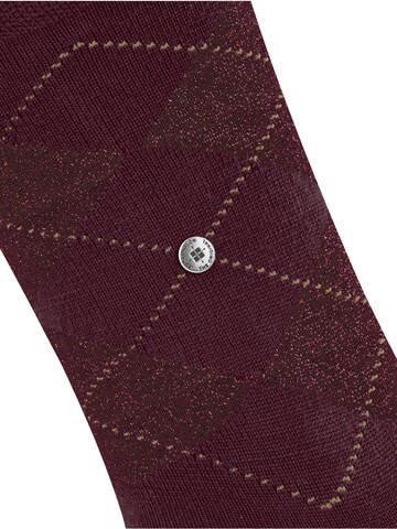 BURLINGTON Socken 'Marylebone Glitter'‌‌‌‌‌‌ in Rot