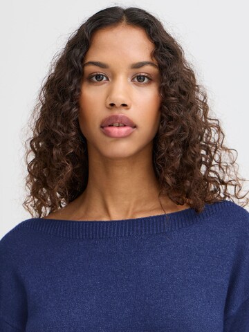 ICHI Trui ' IHSELA LS ' in Blauw