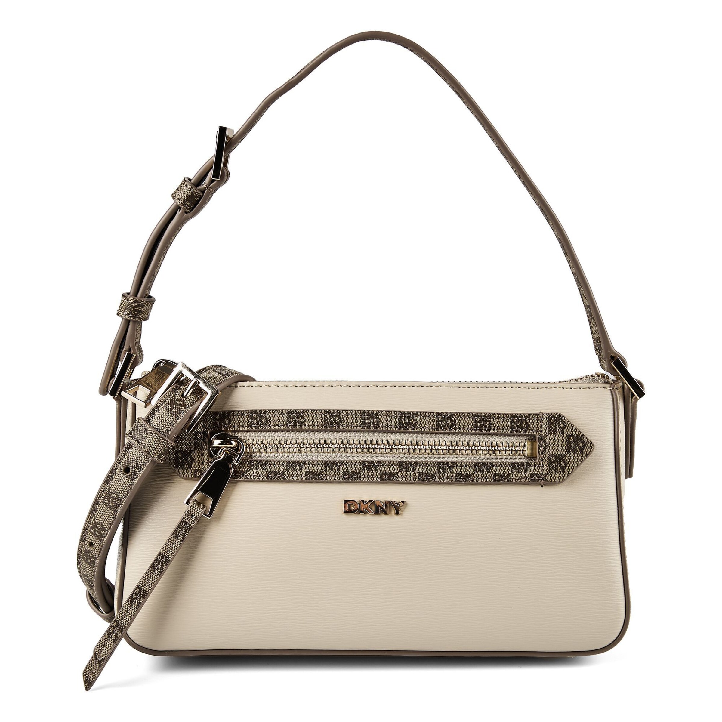 DKNY Handbag in Beige: front