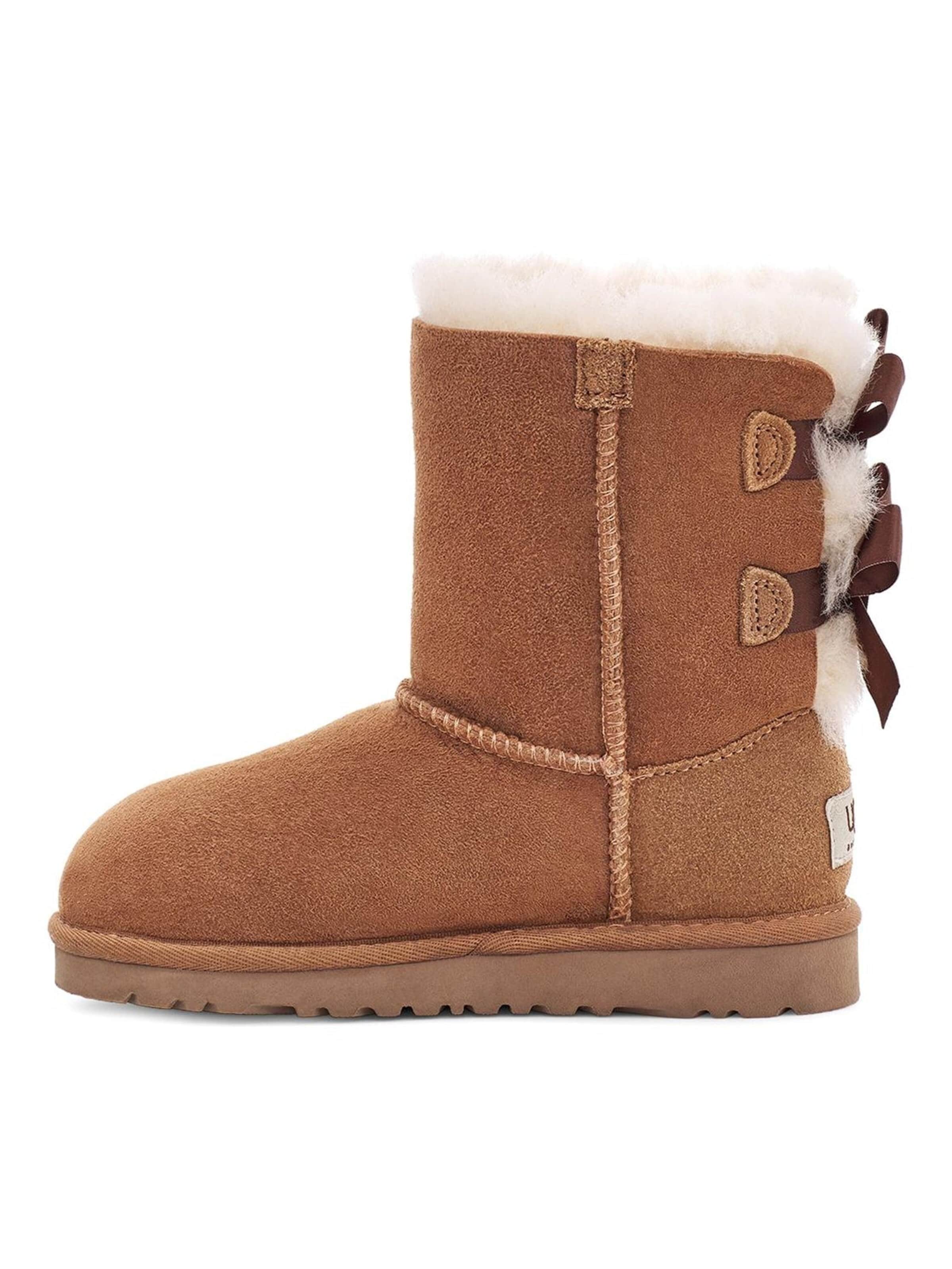 UGG Boot 'Kids Bailey Bow II Chestnut II Boots' in Brown