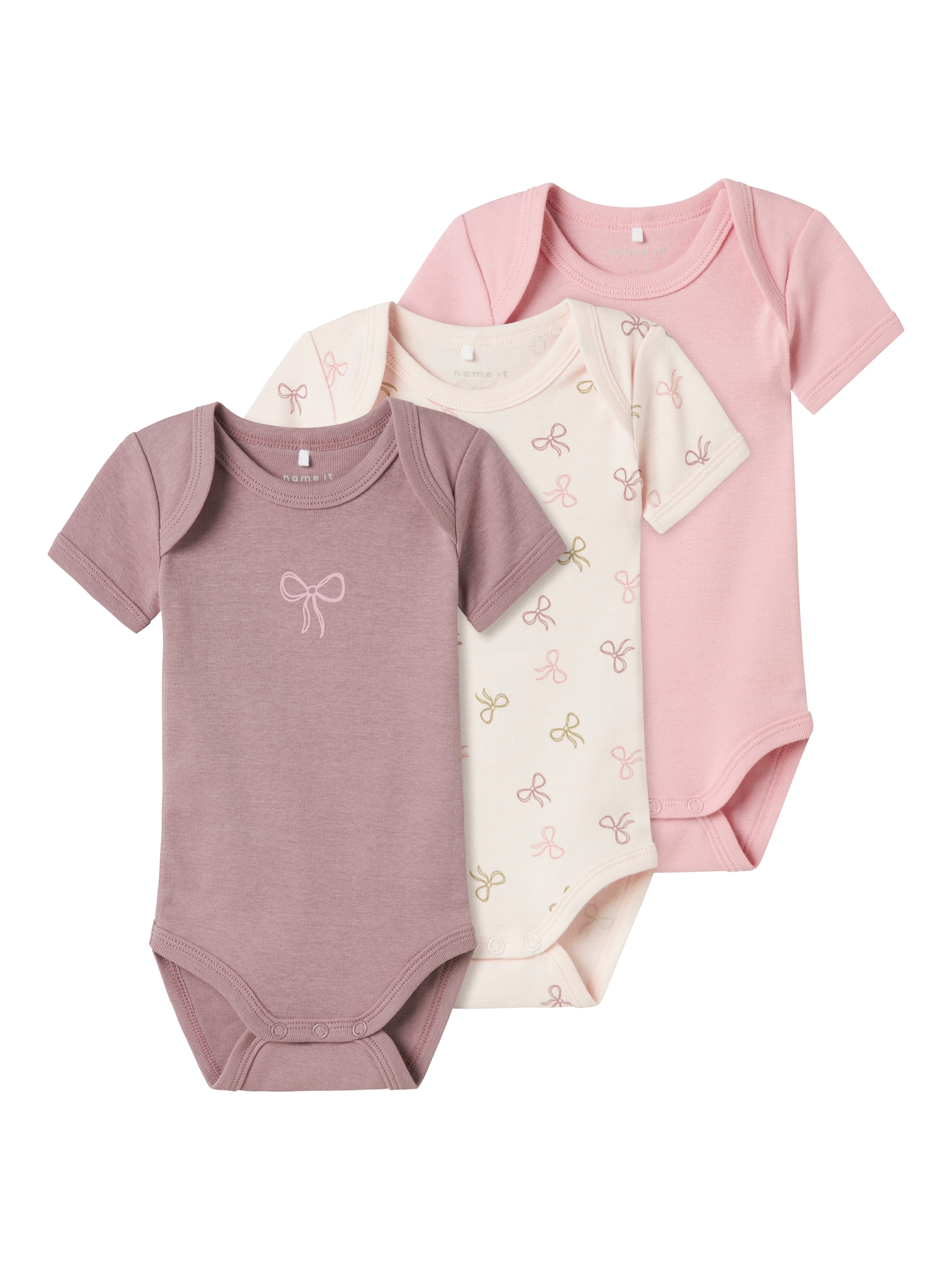 NAME IT Romper/Bodysuit in Purple: front