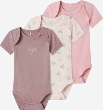 NAME IT Potkuhousut/body värissä lila: etupuoli