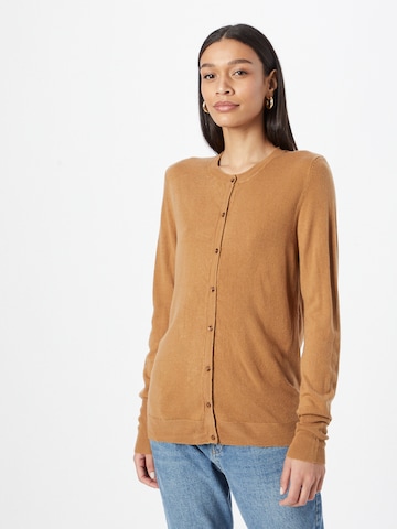 OVS Knit Cardigan in Brown: front