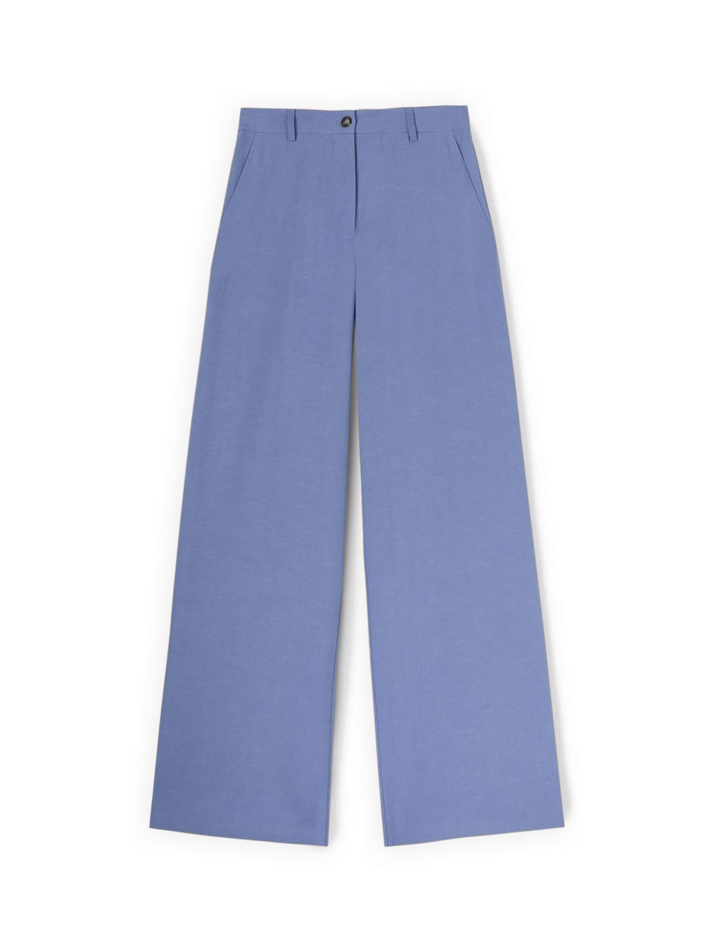 MOTIVI - Pierna ancha Pantalón en azul: frente