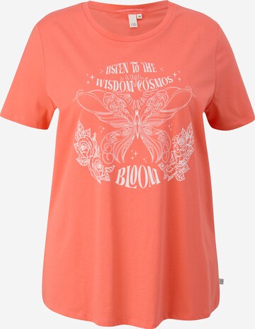 QS Shirt in Orange: front