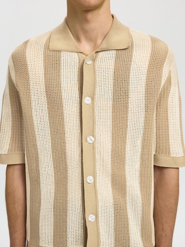 Coupe regular T-Shirt SELECTED en beige