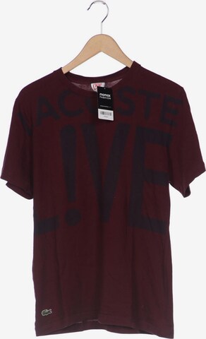 Lacoste LIVE Shirt in M in Red: front