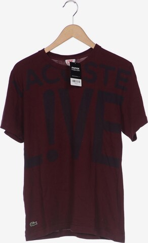 Lacoste LIVE T-Shirt M in Rot: predná strana