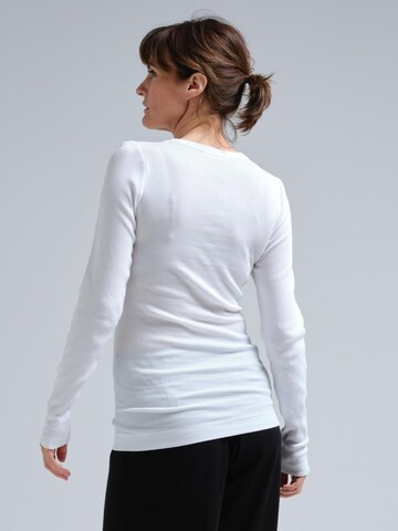 Seamless Basic Shirts 'Allure' i hvid
