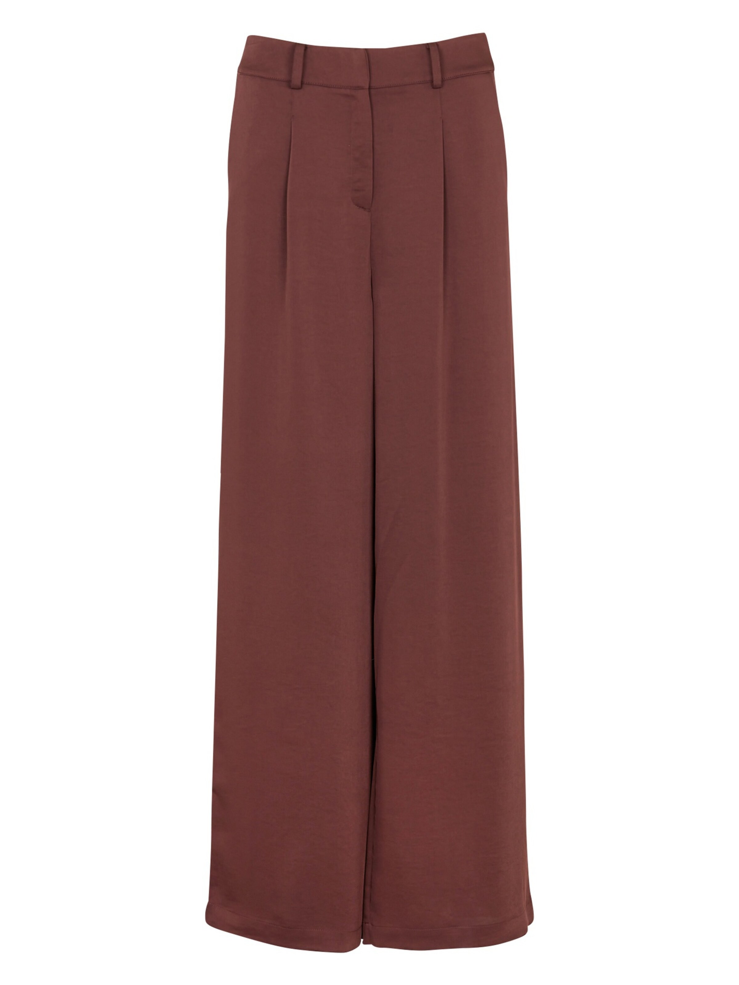 Maison 123 Pleat-Front Pants 'Flaubert' in Brown, Item view