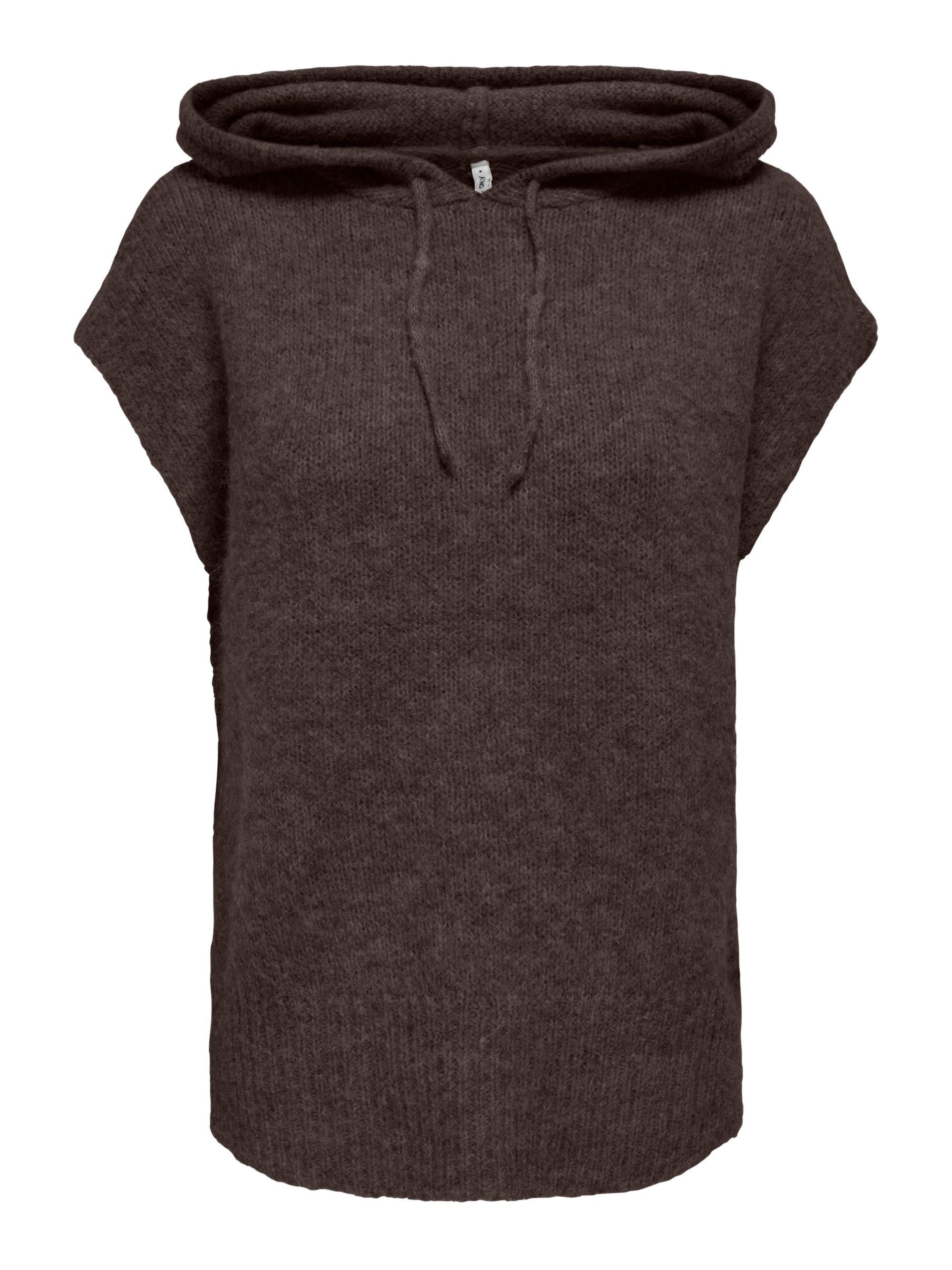Pull-over ONLY en marron : devant