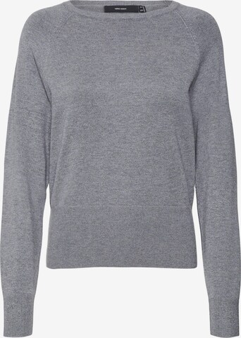 VERO MODA Sweater 'LAURA' in Grey: front