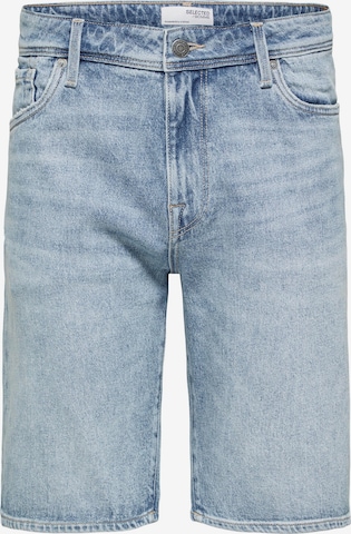 SELECTED HOMME Regular Shorts 'ALEX' in Blau: predná strana