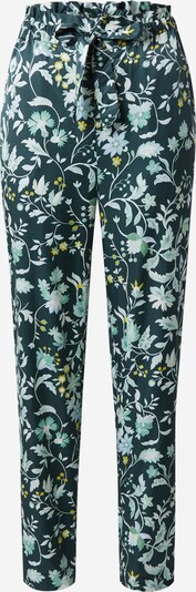 ESPRIT Pantalon de pyjama en turquoise / citron / pétrole / blanc, Vue avec produit