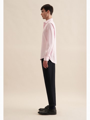 SEIDENSTICKER Slim fit Zakelijk overhemd in Roze