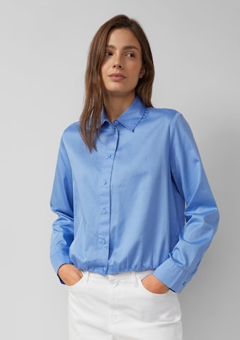 s.Oliver Bluse in Blau: Vorderseite