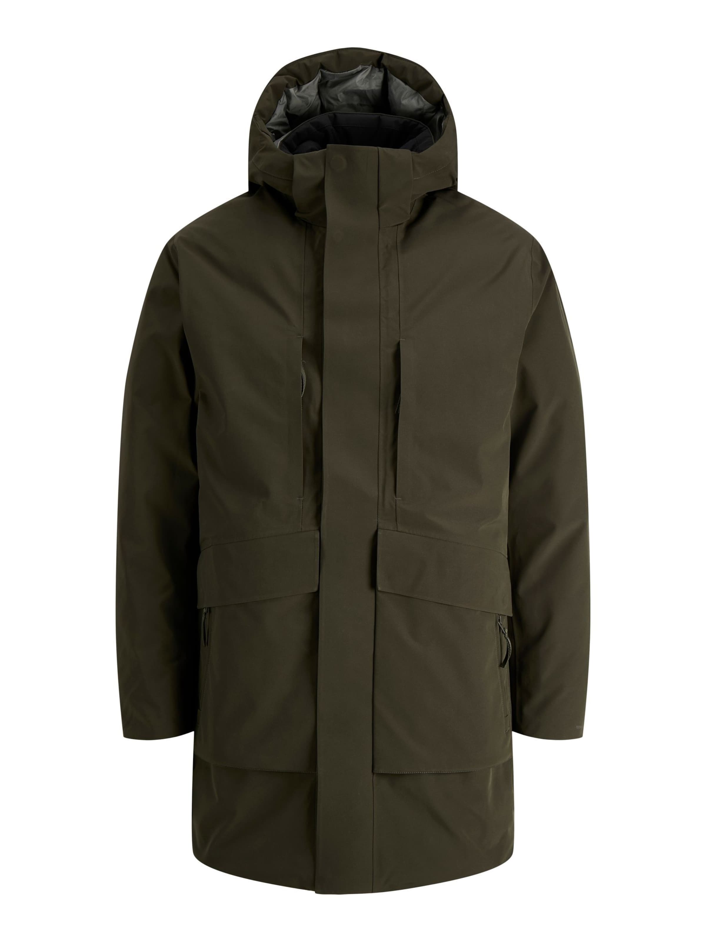 JACK & JONES - Parca de entretiempo en verde: frente
