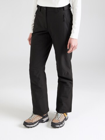 Regular Pantalon de sport 'Farina' ICEPEAK en noir : devant