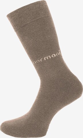 normani Socks in Beige: front