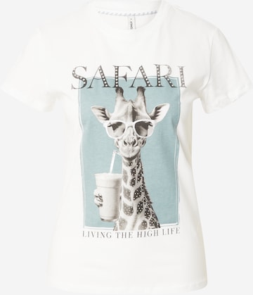 ONLY Paita 'ONLVIBE' värissä valkoinen: etupuoli