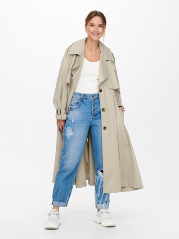 ONLY Between-Seasons Coat 'Dina' in Beige