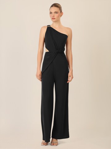 APART Jumpsuit in Schwarz: Vorderseite