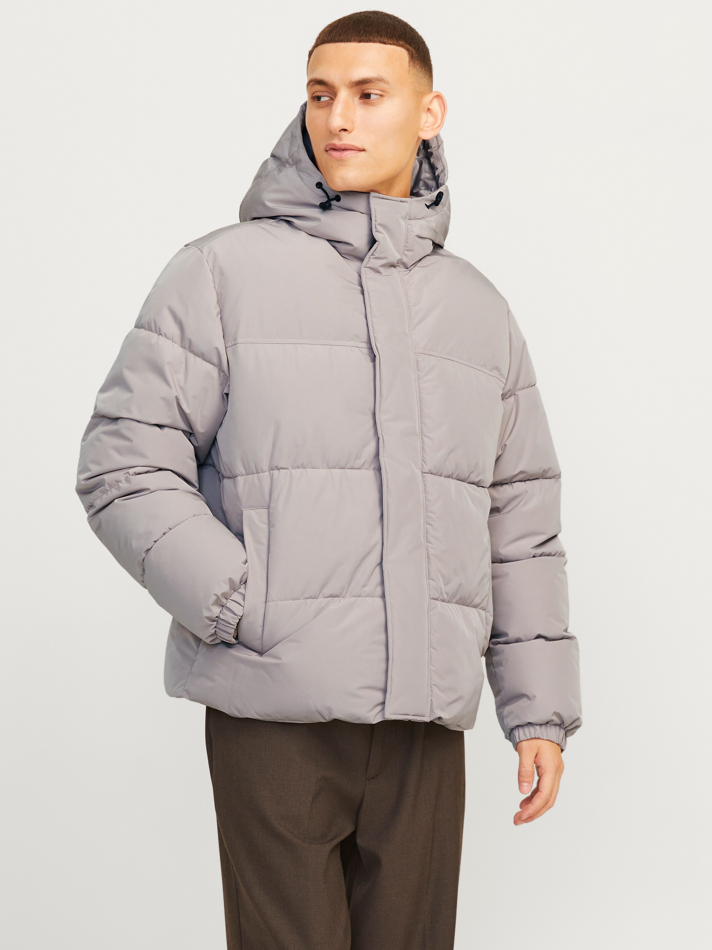 Veste d hiver JJEBradley JACK JONES en Gris Clair ABOUT YOU