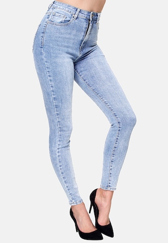 Elara Skinny Jeansy w kolorze niebieski