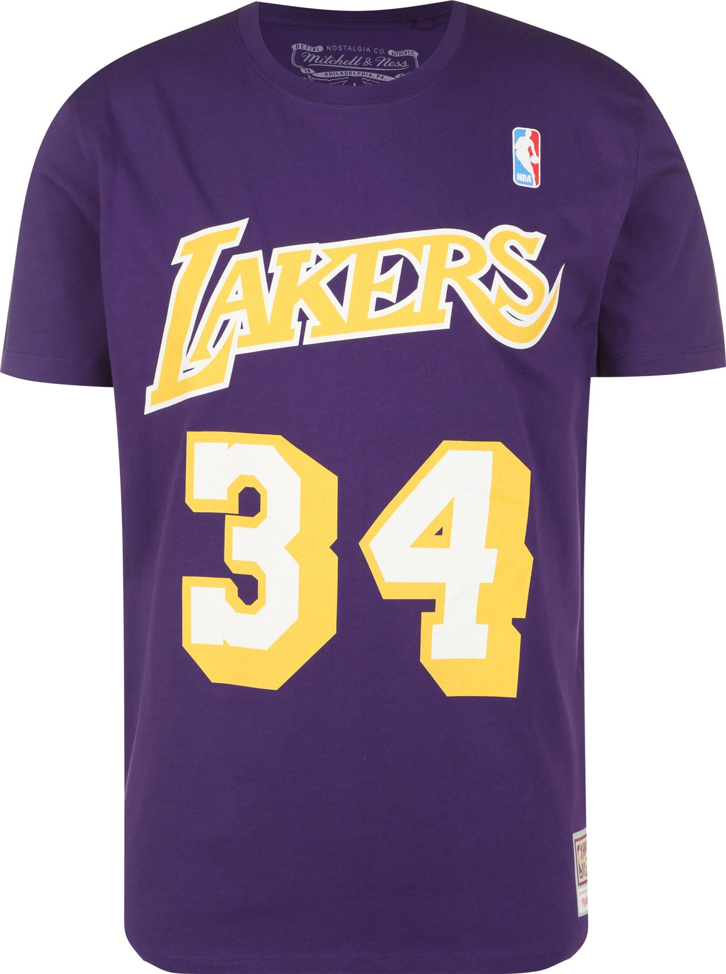 Mitchell & Ness Shirt in Purple: front
