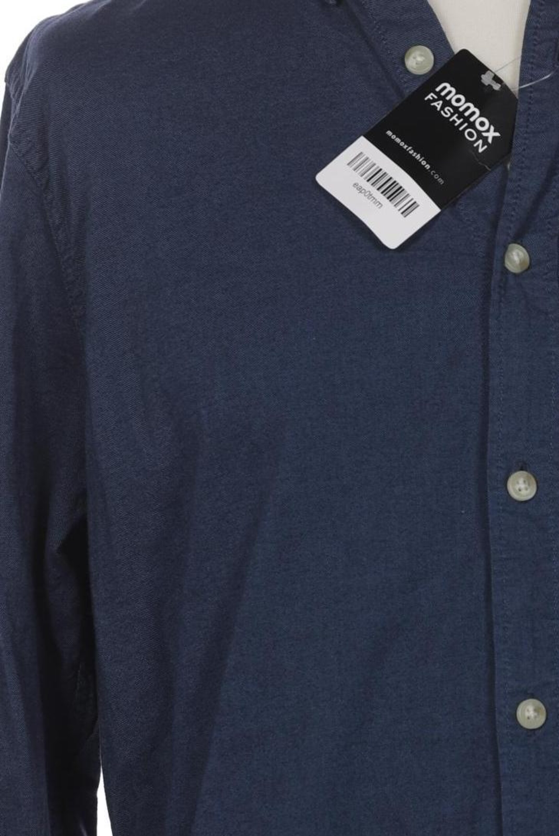 HOLLISTER Button Up Shirt in M in Blue