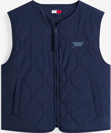 Tommy Jeans Елек в синьо: отпред