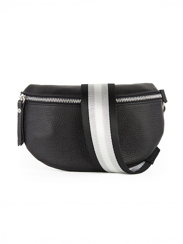 lePelou Heuptas 'CHIARA small' in Zwart: voorkant